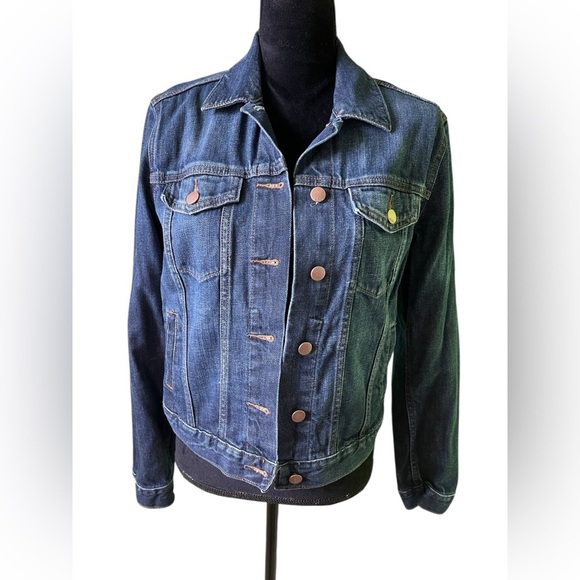 GAP Jackets & Blazers - Gap Vintage Dark Denim Jean Jacket Coat Womens Small Cotton